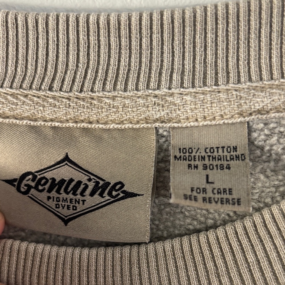 Vintage Tybee Island Sweatshirt- Beige - Picture 2 of 3